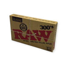 Load image into Gallery viewer, Raw Classic 1 1/4 300 Papers
